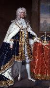 Charles Jervas Portrait of King George II painting